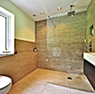 Bequemer Zugang zur Dusche