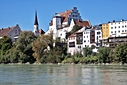 Tolle Aussicht auf Wasserburg